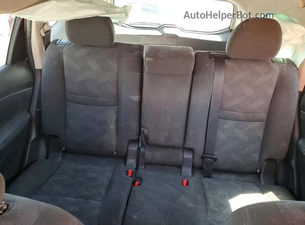 KNMAT2MT8GP652488 2016 NISSAN ROGUE Burgundy Հետևի նստատեղերի տեսք