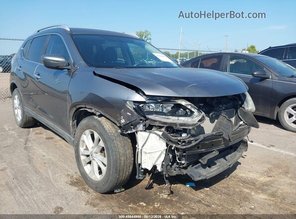 KNMAT2MT8GP654757 2016 NISSAN ROGUE Gray Սալոնի հետևի տեսք