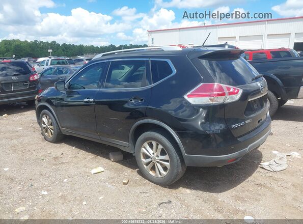 KNMAT2MT8GP683627 2016 NISSAN ROGUE Black Հետևի ձախ