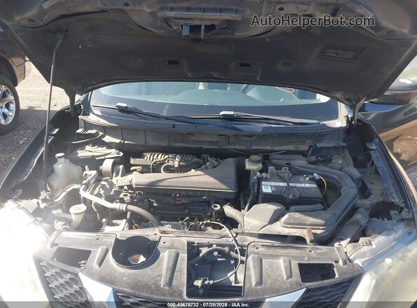 KNMAT2MT8GP683627 2016 NISSAN ROGUE Black Հետևի տեսք