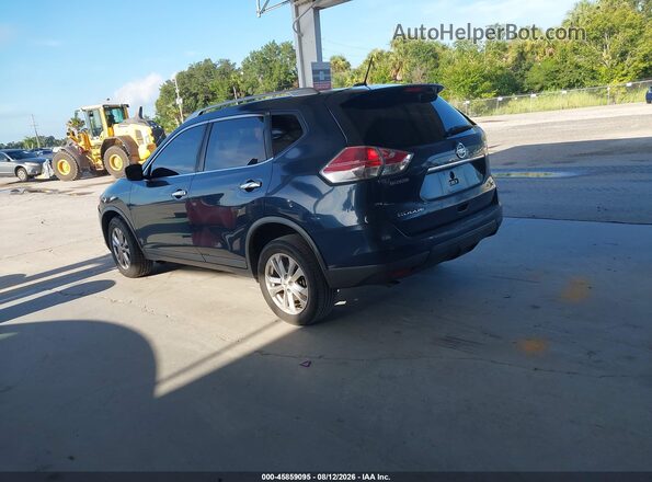 KNMAT2MT8GP698662 2016 NISSAN ROGUE Blue უკანა მარცხენა