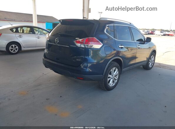 KNMAT2MT8GP698662 2016 NISSAN ROGUE Blue უკანა მარჯვენა