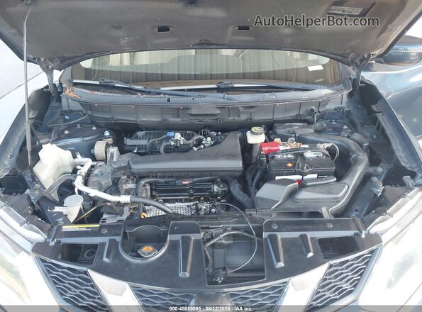 KNMAT2MT8GP698662 2016 NISSAN ROGUE Blue უკანა ხედი
