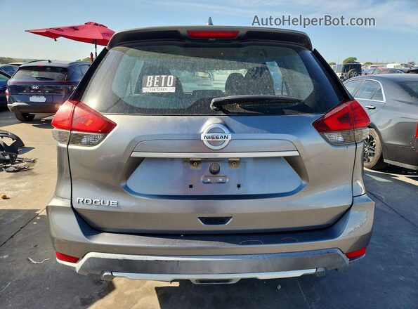 KNMAT2MT8HP506433 2017 NISSAN ROGUE Gray Widok z tyłu