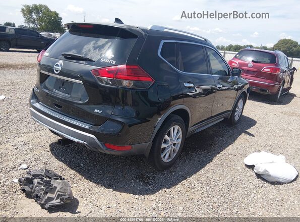 KNMAT2MT8HP608797 2017 NISSAN ROGUE Черный Задняя правая четверть