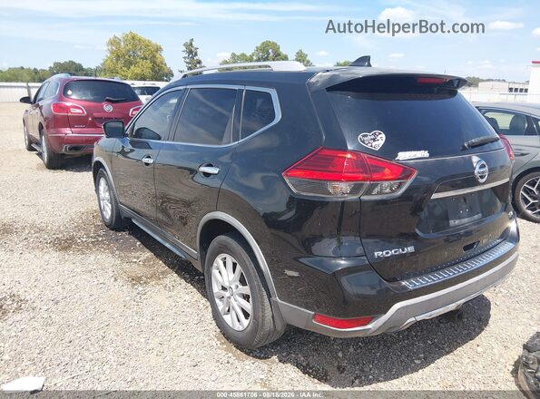 KNMAT2MT8HP608797 2017 NISSAN ROGUE Черный Задняя левая четверть