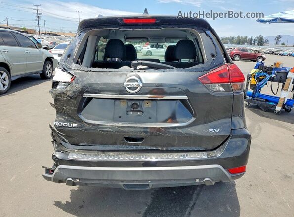 KNMAT2MT8HP608864 2017 NISSAN ROGUE Black უკანა ხედი