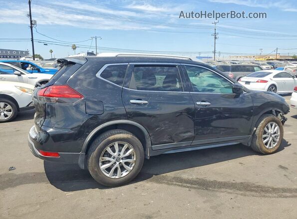 KNMAT2MT8HP608864 2017 NISSAN ROGUE Black უკანა მარჯვენა