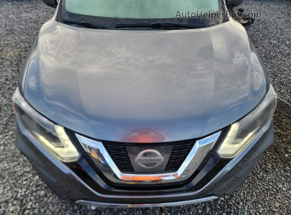 KNMAT2MT8HP613000 2017 NISSAN ROGUE Gray Engine compartment view