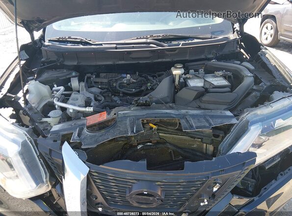 KNMAT2MT8JP503537 2018 NISSAN ROGUE Black Widok z tyłu