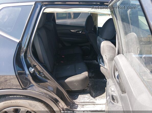 KNMAT2MT8JP503537 2018 NISSAN ROGUE Black Widok naklejki z numerem VIN