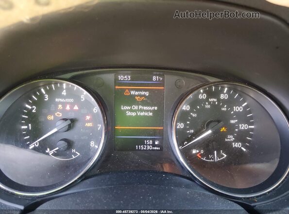 KNMAT2MT8JP503537 2018 NISSAN ROGUE Black Widok tylnych siedzeń