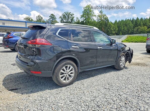 KNMAT2MT8JP513856 2018 NISSAN ROGUE Black Հետևի աջ