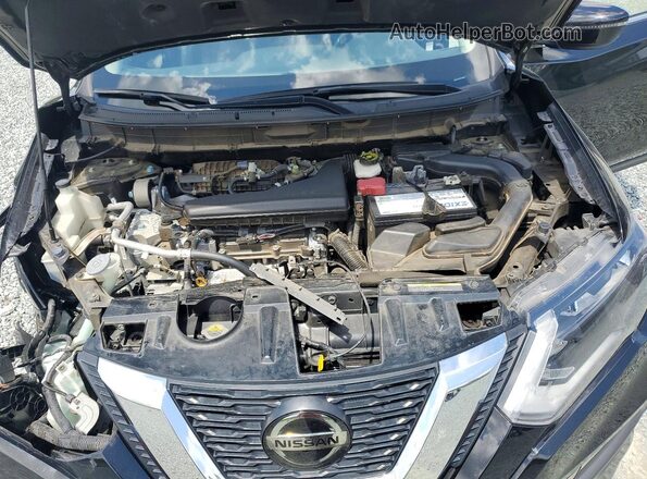 KNMAT2MT8JP513856 2018 NISSAN ROGUE Black Շարժիչի բաժամունքի տեսք