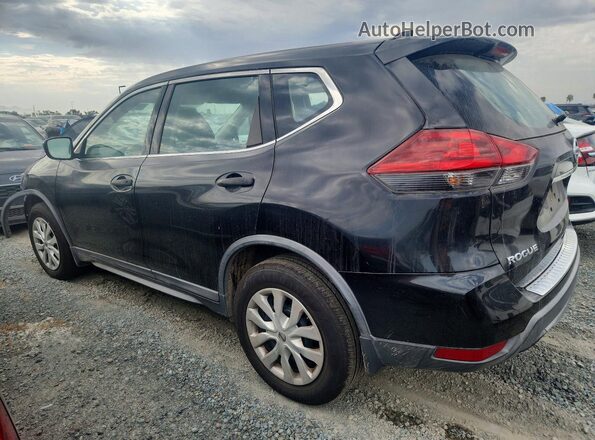 KNMAT2MT8JP548090 2018 NISSAN ROGUE Black Trasero izquierdo