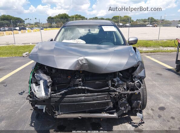 KNMAT2MT8JP567299 2018 NISSAN ROGUE Серый Вид щитка приборов