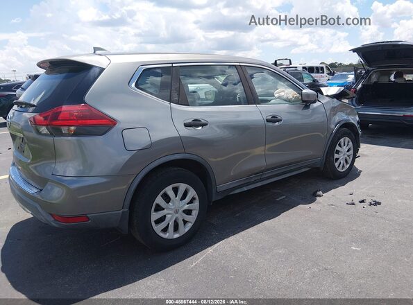 KNMAT2MT8JP567299 2018 NISSAN ROGUE Серый Задняя правая четверть