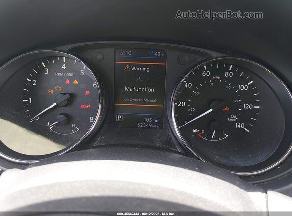 KNMAT2MT8JP567299 2018 NISSAN ROGUE Серый Вид задних сидений