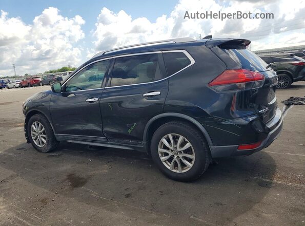 KNMAT2MT8JP570316 2018 NISSAN ROGUE Black Trasero izquierdo