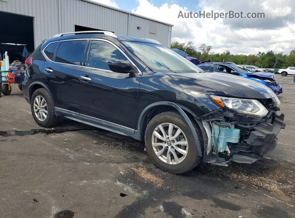 KNMAT2MT8JP570316 2018 NISSAN ROGUE Black Delantero derecho