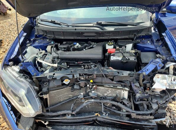 KNMAT2MT8KP519349 2019 NISSAN ROGUE Blue Շարժիչի բաժամունքի տեսք