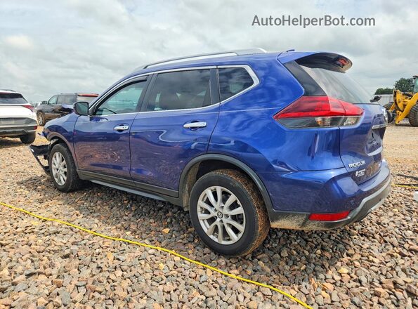 KNMAT2MT8KP519349 2019 NISSAN ROGUE Blue Հետևի ձախ