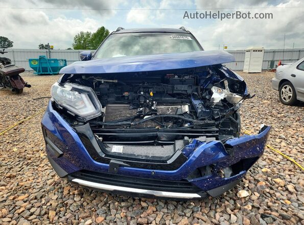 KNMAT2MT8KP519349 2019 NISSAN ROGUE Blue Դիմացի տեսք