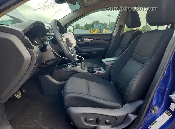 KNMAT2MT8KP519349 2019 NISSAN ROGUE Blue Սալոնի դիմացի տեսք