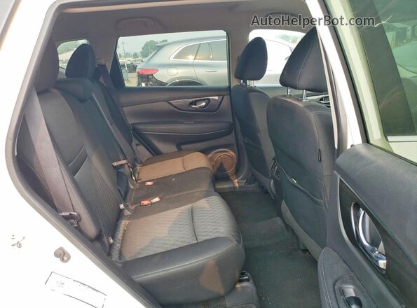 KNMAT2MT8KP541268 2019 NISSAN ROGUE White Widok wnętrza z tyłu