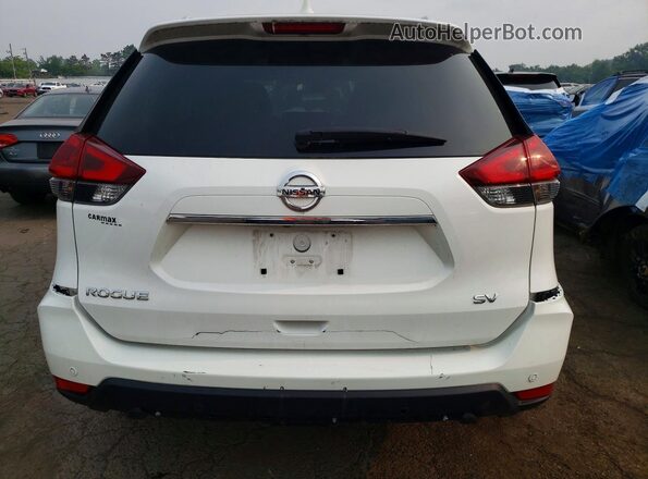 KNMAT2MT8KP541268 2019 NISSAN ROGUE White Widok z tyłu
