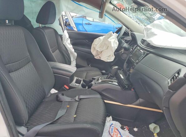 KNMAT2MT8KP543408 2019 NISSAN ROGUE White Front interior view