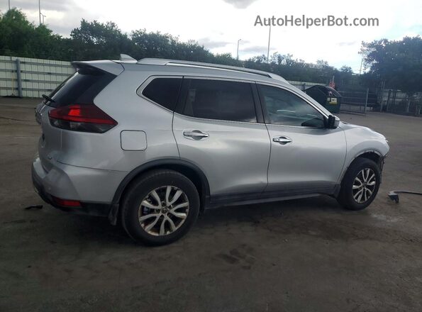 KNMAT2MT8KP558572 2019 NISSAN ROGUE Silver Tył prawy