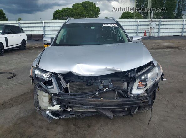 KNMAT2MT8KP558572 2019 NISSAN ROGUE Silver Widok z przodu