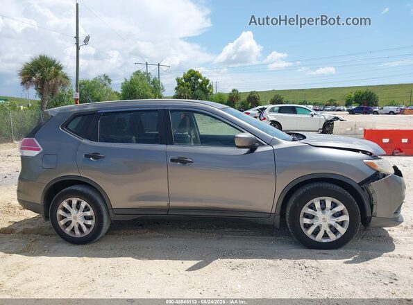 KNMAT2MT9GP601663 2016 NISSAN ROGUE Gray სალონის 360-გრადუსიანი ხედი