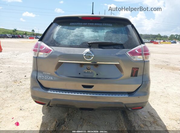 KNMAT2MT9GP601663 2016 NISSAN ROGUE Gray 