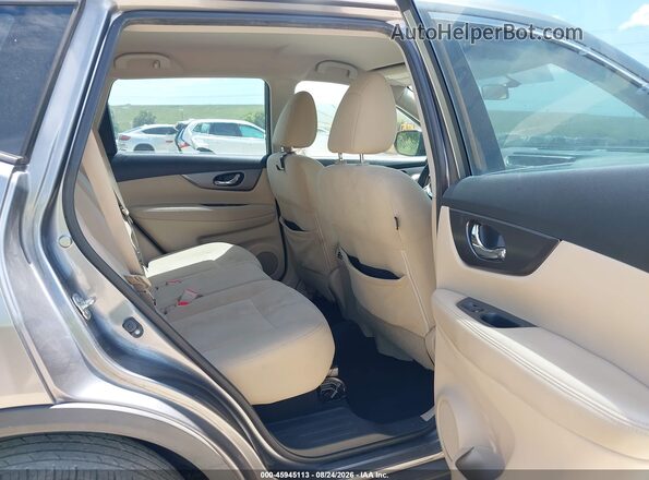 KNMAT2MT9GP601663 2016 NISSAN ROGUE Gray VIN კოდის სტიკერის ხედი
