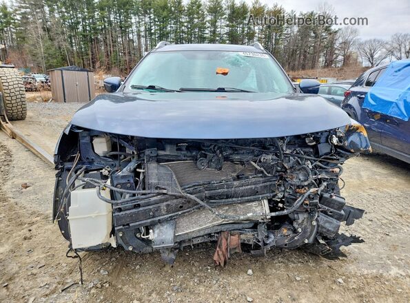 KNMAT2MT9GP612128 2016 NISSAN ROGUE Blue Դիմացի տեսք