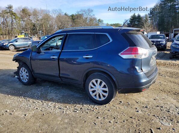 KNMAT2MT9GP612128 2016 NISSAN ROGUE Blue Հետևի ձախ