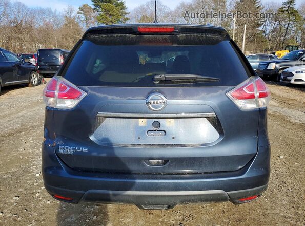 KNMAT2MT9GP612128 2016 NISSAN ROGUE Blue Հետևի տեսք