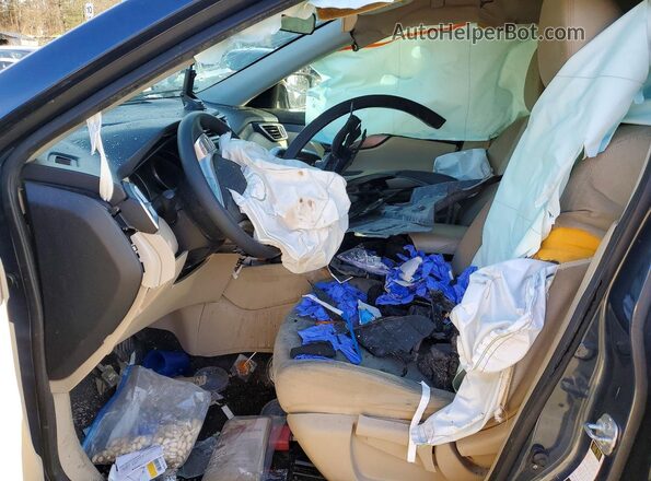 KNMAT2MT9GP612128 2016 NISSAN ROGUE Blue Սալոնի դիմացի տեսք