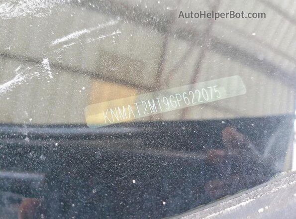 KNMAT2MT9GP622075 2016 NISSAN ROGUE Black Շարժիչի բաժամունքի տեսք