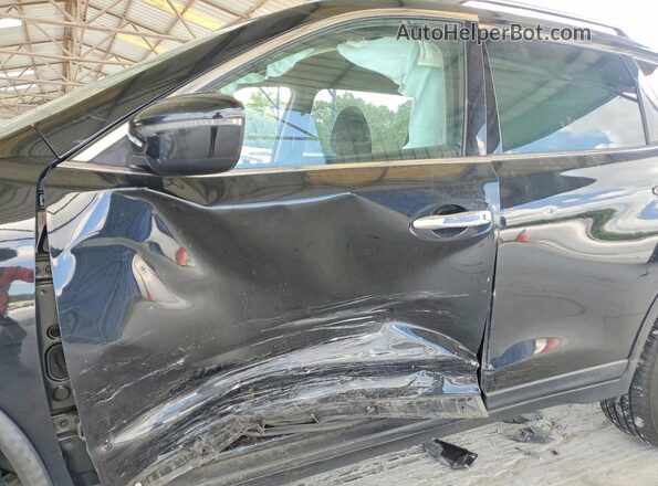 KNMAT2MT9GP622075 2016 NISSAN ROGUE Black Սալոնի դիմացի տեսք