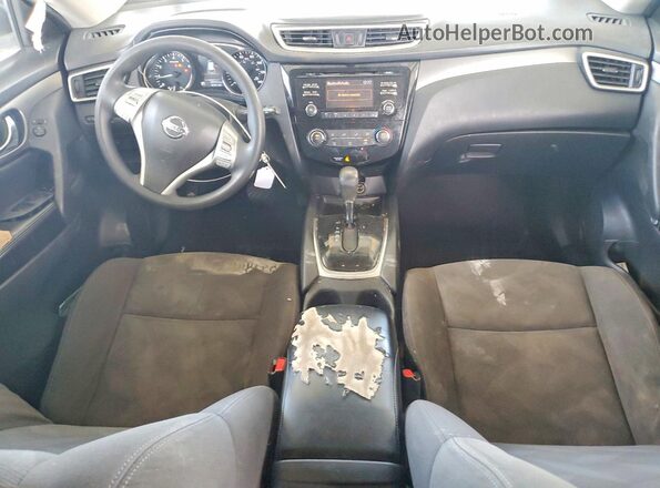 KNMAT2MT9GP622075 2016 NISSAN ROGUE Black Առջևի վահանակի տեսք