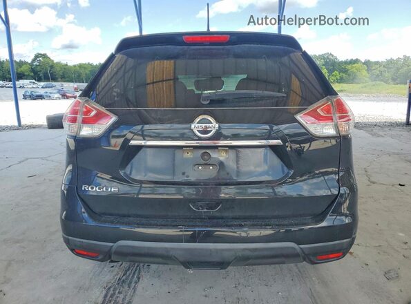 KNMAT2MT9GP622075 2016 NISSAN ROGUE Black Հետևի տեսք