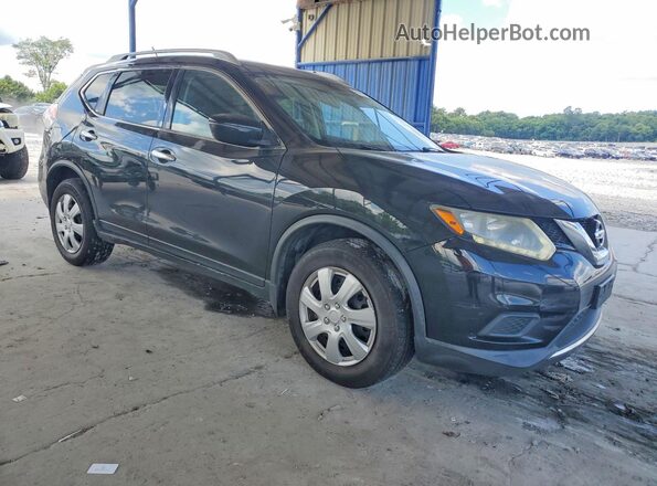KNMAT2MT9GP622075 2016 NISSAN ROGUE Black Առջևի աջ