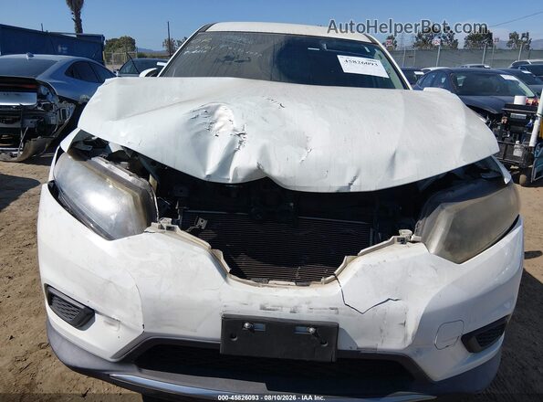 KNMAT2MT9GP649101 2016 NISSAN ROGUE White Դիմացի տեսք