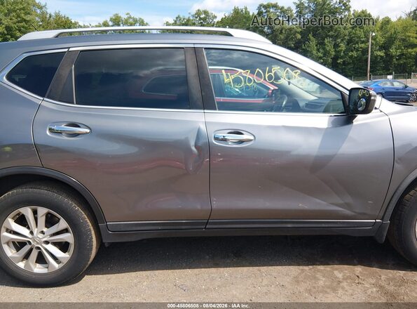 KNMAT2MT9GP661166 2016 NISSAN ROGUE Gray Widok z przodu