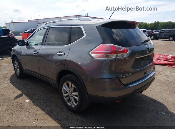 KNMAT2MT9GP661166 2016 NISSAN ROGUE Gray Tył lewy