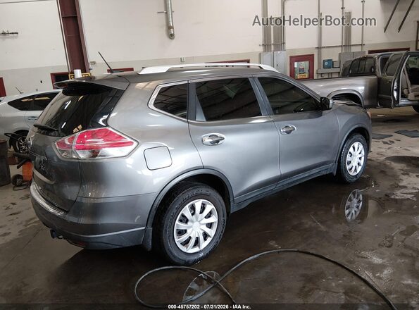 KNMAT2MT9GP733869 2016 NISSAN ROGUE Gray Rear right
