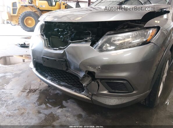 KNMAT2MT9GP733869 2016 NISSAN ROGUE Gray 